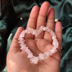 Rose Quartz (Chip) Bracelet