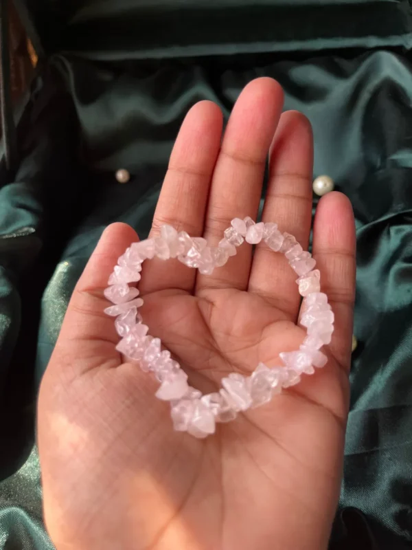 Rose Quartz (Chip) Bracelet