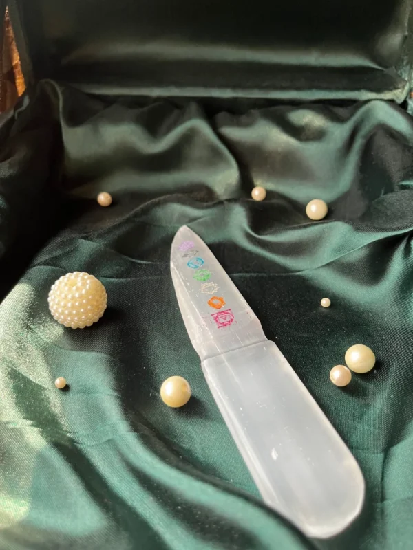 Selenite Knife